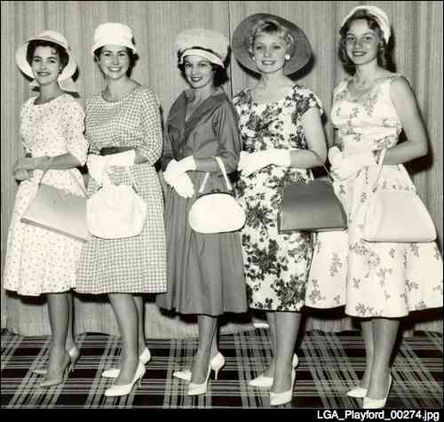 Miss Elizabeth entrants, 1960